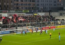 Gegnervorstellung 25/26 Teil 2: Fußballclub Ingolstadt 04 e.V. Ingolstadt im Gästesektor des GWS 24/25