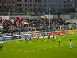 Ingolstadt im Gästesektor des GWS 24/25