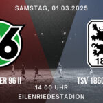 Wie Kniat: H96-Trainer Stendel gegen 1860 gesperrt Hannover 96 II U23 Tsv 1860 Stendel
