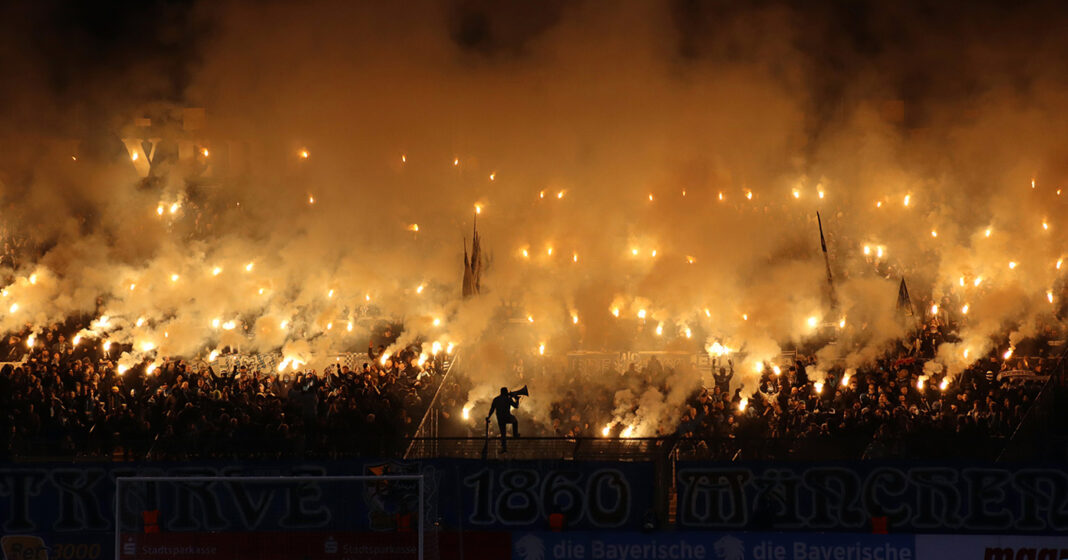 Tsv 1860 Grünwalder Stadion Westkurve Pyro Tsv 1860 Grünwalder Stadion Westkurve Pyro