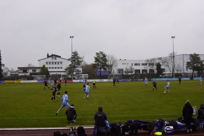 Spielszene TSV 1860 München II Gegen TSV 1861 Nördlingen Bayernliga Süd 2024 25