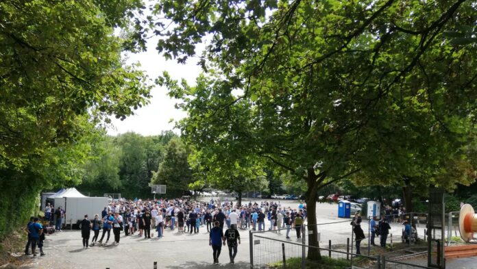 Candidplatz Blick Auf Den Löwentreff Heimspiel TSV 1860 München