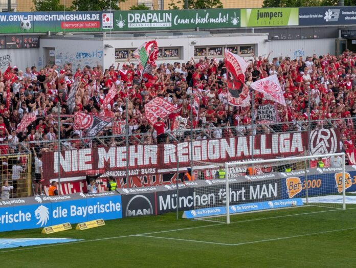 Essen im Auswärtsblock des GWS 24/25