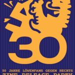 Löwenfans gegen Rechts bringen Fanzine heraus – Release-Party am Donnerstag Die LfgR feiern ihr 30-jöhriges Jubiläum mit einem Fanzine. Grafik: Biermoo