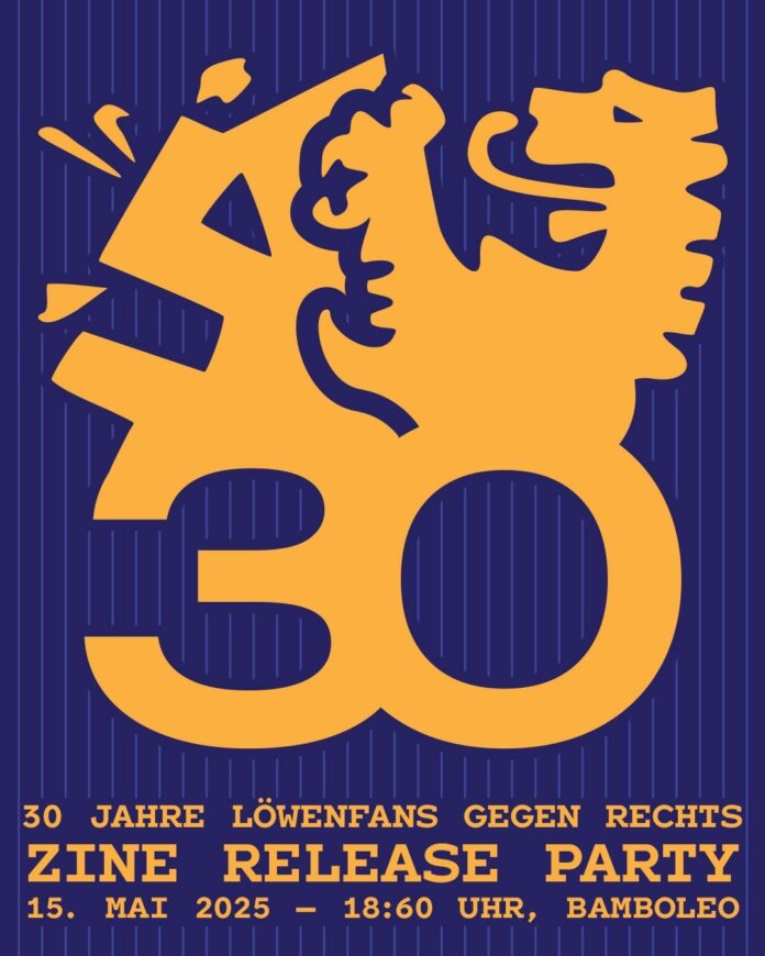 Die LfgR feiern ihr 30-jöhriges Jubiläum mit einem Fanzine. Grafik: Biermoo
