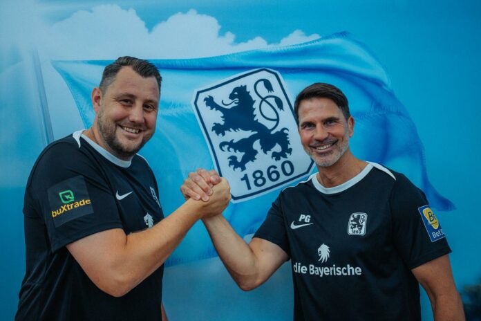 Markus Brzenska Co Trainer TSV 1860 München Mit Cheftrainer Patrick Glöckner