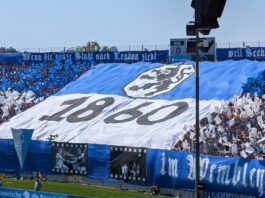 Choreo TSV 1860 München VfL Osnabrück Heimspielauftakt 2025 26 2 Spieltag 3 Liga