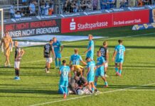 Der Mann an der Pfeife (in Saarbrücken): Cristian Ballweg