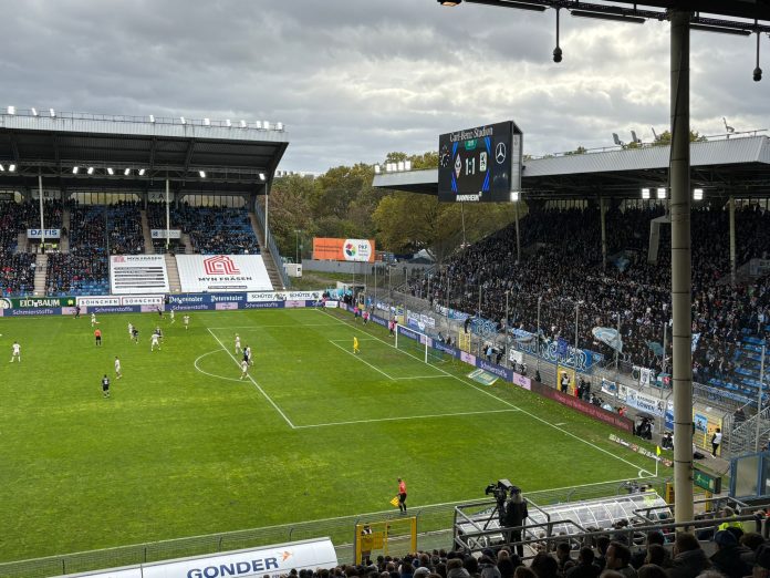 Sechzig verspielt Führung in Mannheim