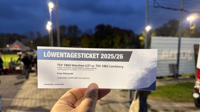 TSV 1860 München II TSV Landsberg Bayernliga Süd Heimsieg für die Löwen