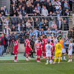 2025 11 01 Cottbus (H) 44 Spielertraube Vor Block F