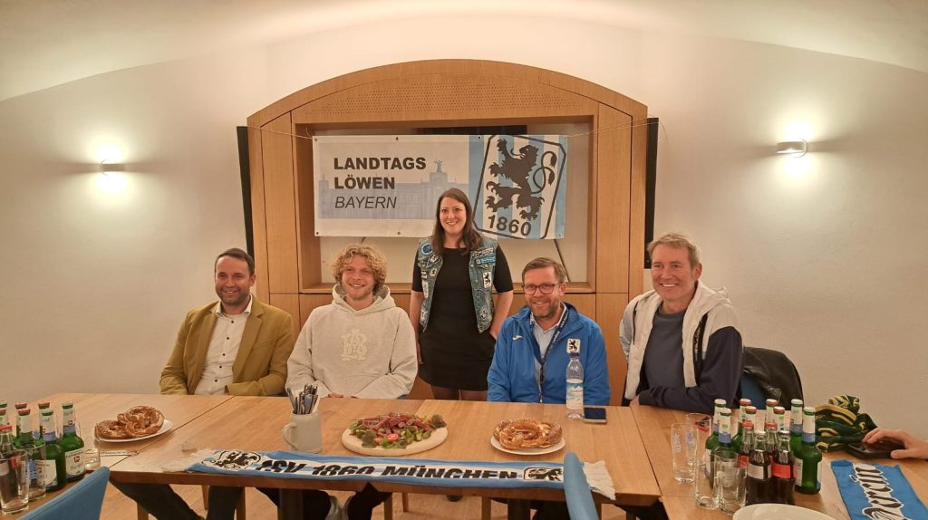 Jesper Verlaat zu Gast bei Landtagslöwen Bayern Bayerischer Landtag Christian Dierl