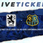 Liveticker: TSV 1860 München – 1.FC Saarbrücken (15.Spieltag) liveticker tsv 1860 1 fc saarbrücken