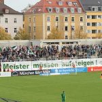 Gegnervorstellung 25/26: 1. Fussball-Club Schweinfurt 1905, Verein für Leibesübungen e.V. Gästeblock GWS mit Schweinfurt in 2017/2018