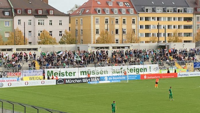 Gästeblock GWS mit Schweinfurt in 2017/2018