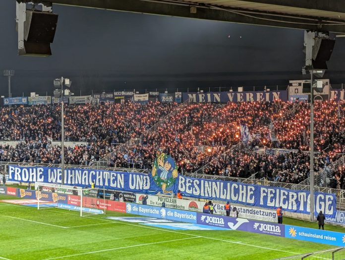 Weihanchtschoreo gegen Verl 25/26