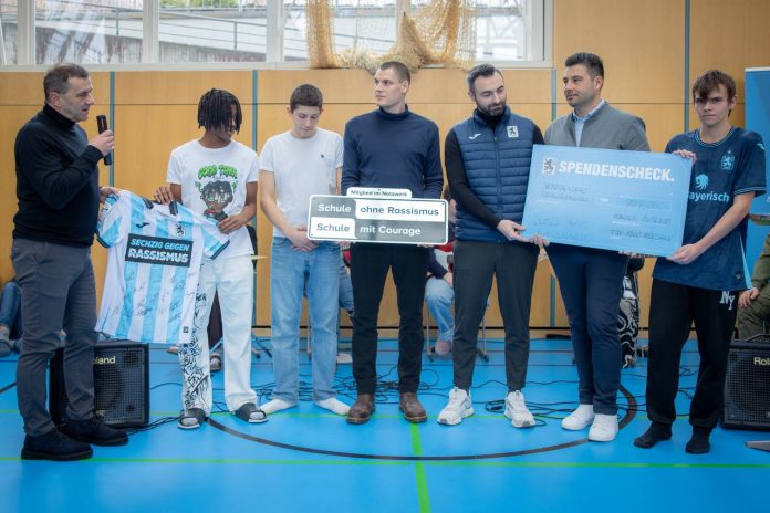 TSV 1860 München Schule ohne Rassismus Schirmherrschaft in Starnberg Manfred Paula Max Christiansen
