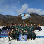 Rugby-Löwen beim Snow Rugby in Tarvisio