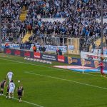 Anlauf Thore Jacobsen vor Elfmeter bei TSV 1860 München - Hansa Rostock