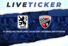 Liveticker: TSV 1860 München – FC Ingolstadt 04 (37.Spieltag) Liveticker TSV 1860 FC Ingolstadt 04