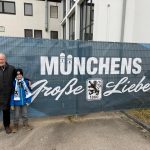 “Der absolute Höhepunkt” – Löwenfan erfreut über Einflaufaktion Manfred Foos mit seinem Enkelkind am Trainingsgelände TSV 1860 München