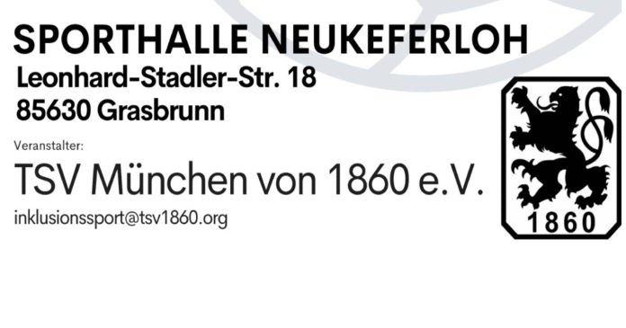1860 abteilung inklusionssport hallenturnier