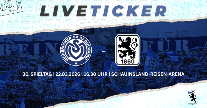 Liveticker MSV Duisburg TSV 1860 Liveticker MSV Duisburg TSV 1860