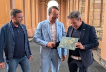 Lebensmitgliedschaft für Max Deisenhofer: Präsidium zu Gast im Landtag max deisenhofer mang dierl präsidium 1860