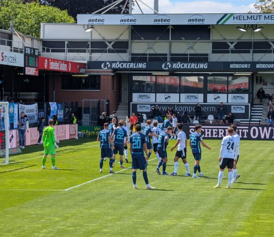 Erst ordentlich, dann chancenlos! 0:2-Pleite in Verl
