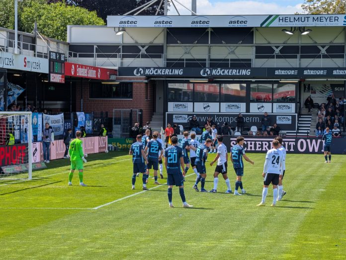 Spielbericht Erst ordentlich, dann chancenlos! 0:2-Pleite in Verl