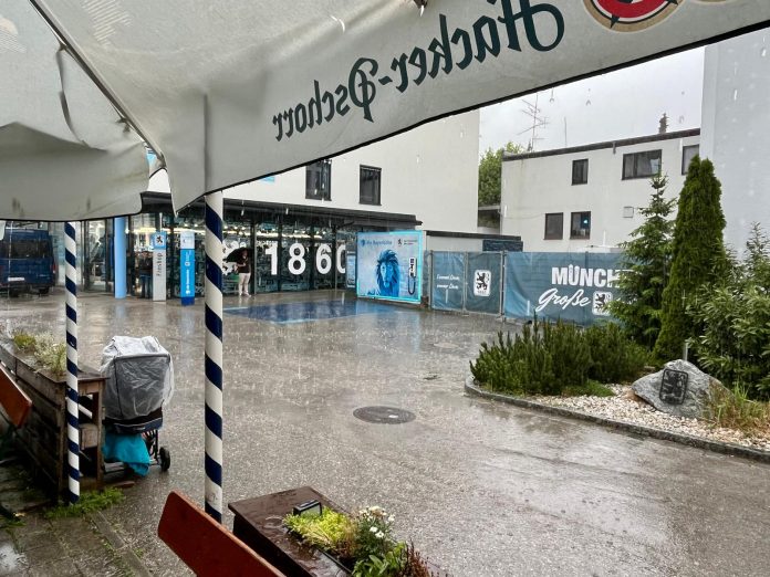 Regen an der 114, dank Ismaik?