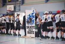 Am Samstag: Roller Derby Schnuppertraining