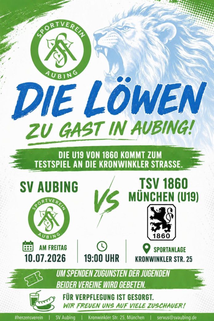 Die Löwen-U19 zu Gast beim SV Aubing