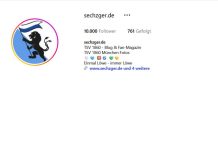 Meilenstein: sechzger.de erreicht 10.000 Follower bei Instagram sechzger.de instagram