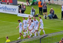 Scheibenschießen der Löwen beim 4:0 gegen Ansbach