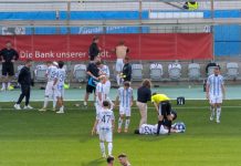 Zwangspause: Raphael Ott fällt verletzungsbedingt aus TSV 1860 SpVgg Ansbach Raphael Ott